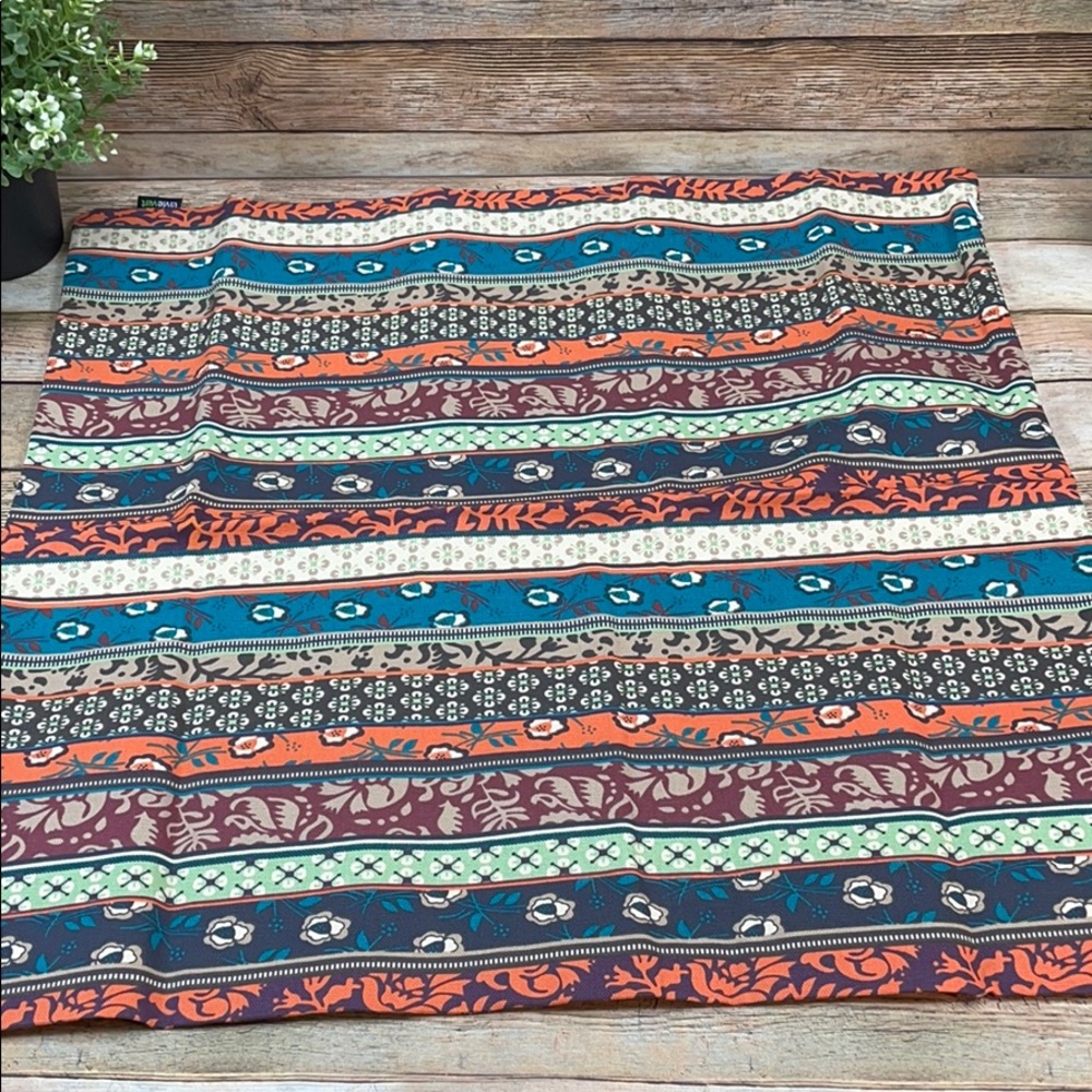 Ethnic Stripe Throw Pillow Case/Cover